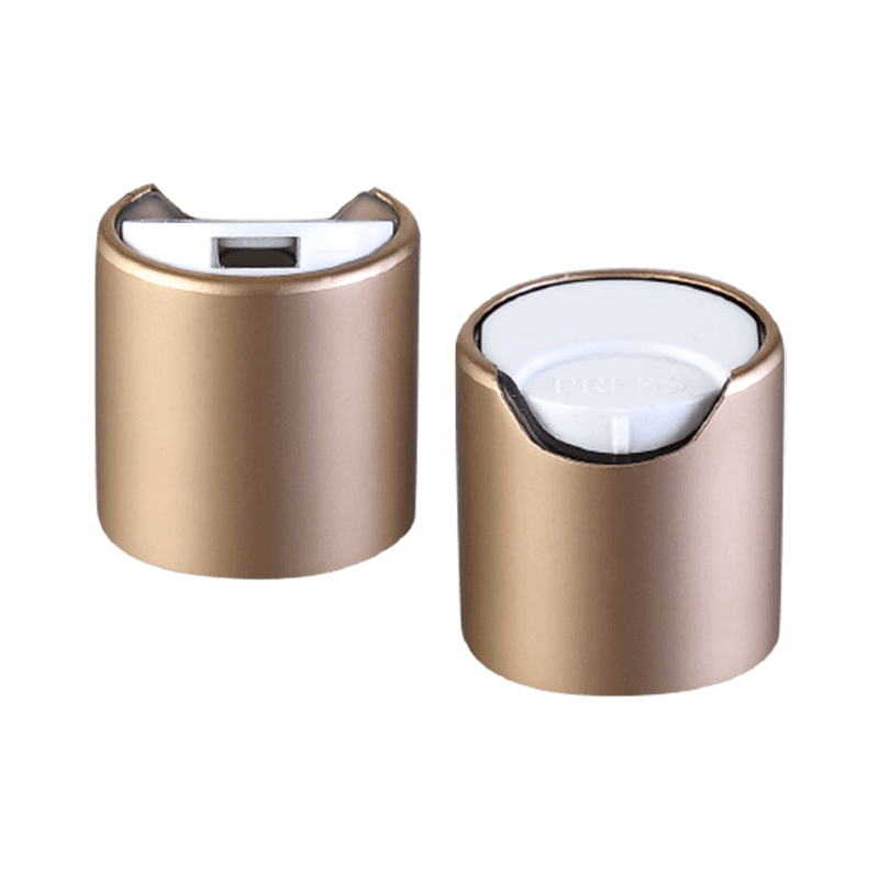 Plastik pembe altın disk üst kapağı